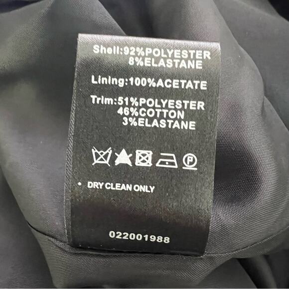 NWT Mint Velvet Black Boyfriend Modern Blazer Size 16 - Picture 12 of 14